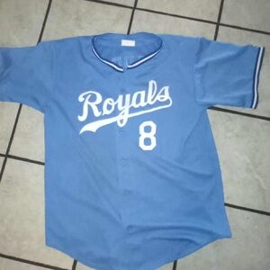 Blue Royals Baseball Jersey